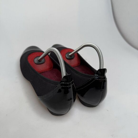 Munro Slip-On Loafer Shoes Size 6M Traveler Black Stretch Fabric Made In USA - Picture 6 of 16